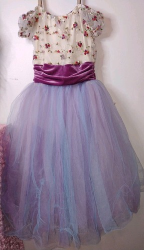Revolution Dancewar Costume "I'm Wishing" Size Small/Adult Purple And Ivory 