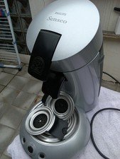 Philips Senseo HD 7812 Kaffepadmaschine Silber + 2x Padhalter
