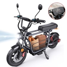 Electric Scooter Adult 1500W Motor 35MPH Speed 45Miles Range E Scooter with Seat