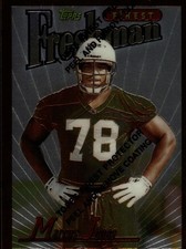 1996 Topps Finest - Marcus Jones (RC) #201 - Buccaneers