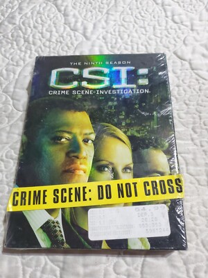 NEW: CSI CRIME SCENE INVESTIGATION SEASON 9: 6 Disc DVD Set