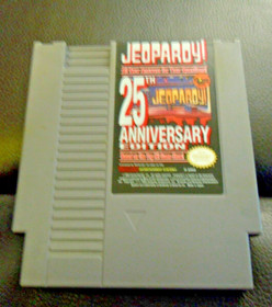 Jeopardy - 25th Anniversary Edition Nintendo Entertainment NES 1990 CIB Working