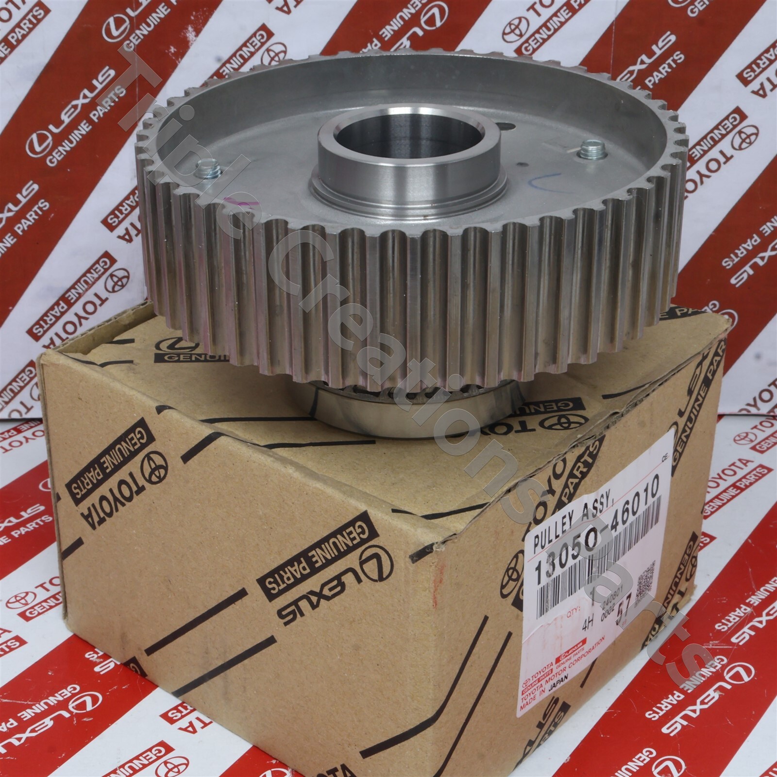 1305046010 GENUINE Toyota PULLEY, CAMSHAFT TIMING LH 13050-46010 OEM US STOCK