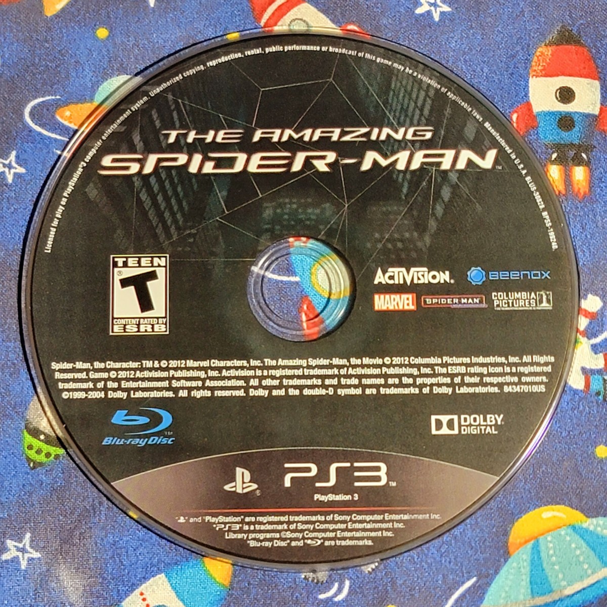The Amazing Spider-Man (Sony PlayStation 3, PS3) Disc Only The Amazing Spider-Man (Sony PlayStation 3, PS3) Disc Only