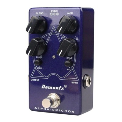 Demonfx ALPHA OMICRON Demonfx ALPHA OMICRON Bass PreAmp/ Overdrive Fast US Ship | eBay
