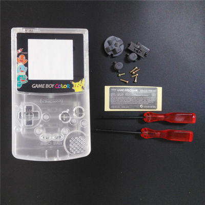Coque ES-PHONECASEONLINE Pour GameBoy Color – Pokémon – Orange Transparent – NEUVE