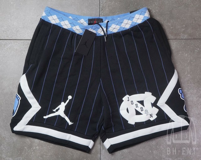 jordan unc fleece shorts