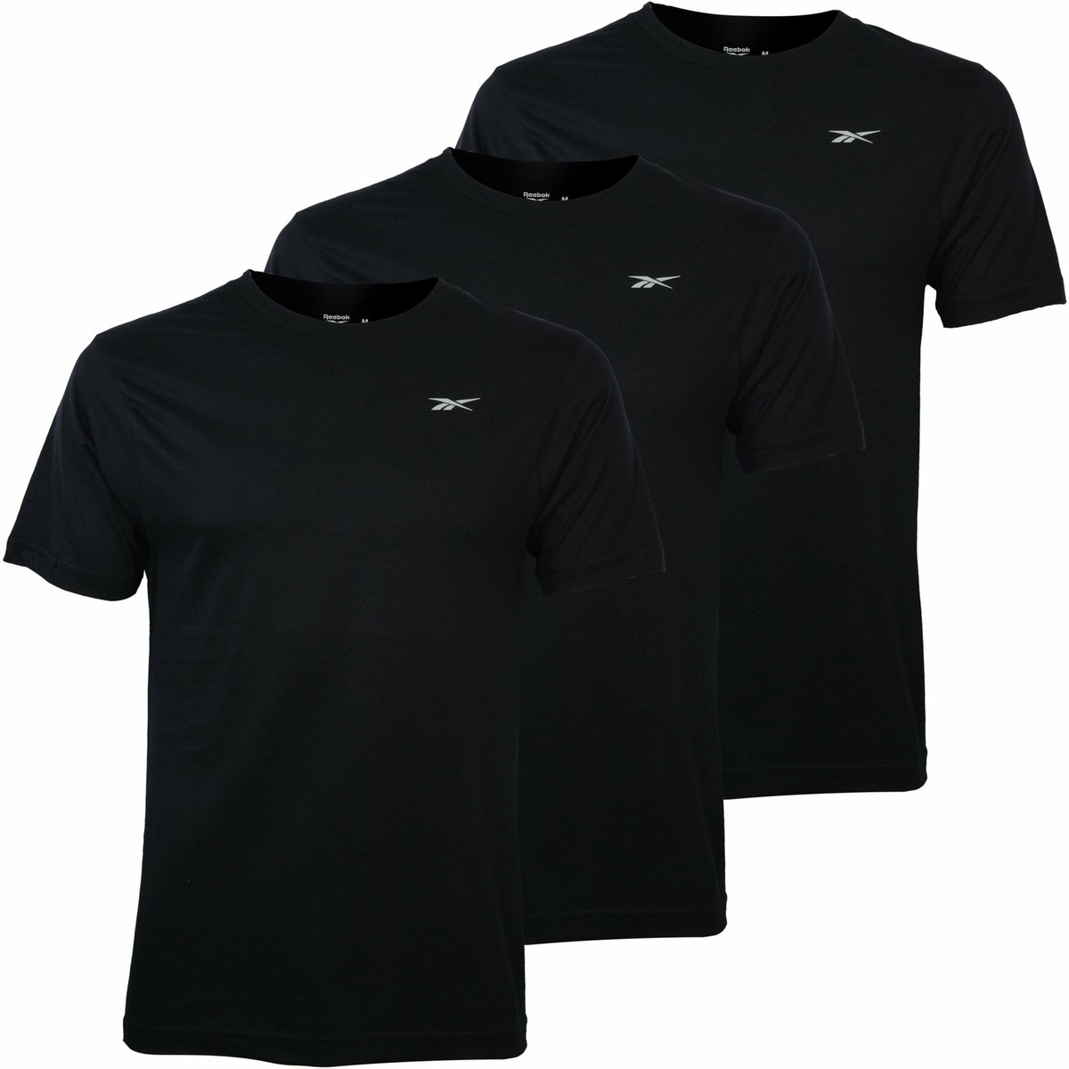 reebok 3 pack t shirts