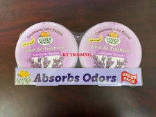 (2-PK) CITRUS MAGIC LAVENDER ESCAPE Solid Air Freshener Absorb Odor Last 8 Week 