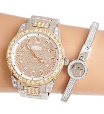 Guess  Uhr Damenuhr U1337L4 Ladies Dress Swar...