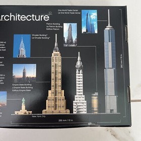 New Architecture New York City Skyline Building Set 21028