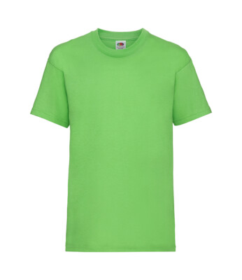Fruit of the Loom Childrens Kids Girls Boys Plain Cotton Tee Shirt T-Shirt