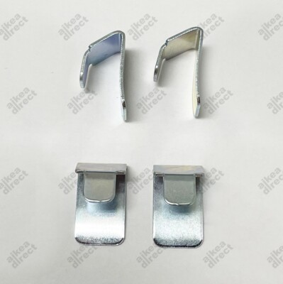 Ikea Shelf clips Fabrikor glass door cabinet # 114594 (4 pack) - NEW USA shipped