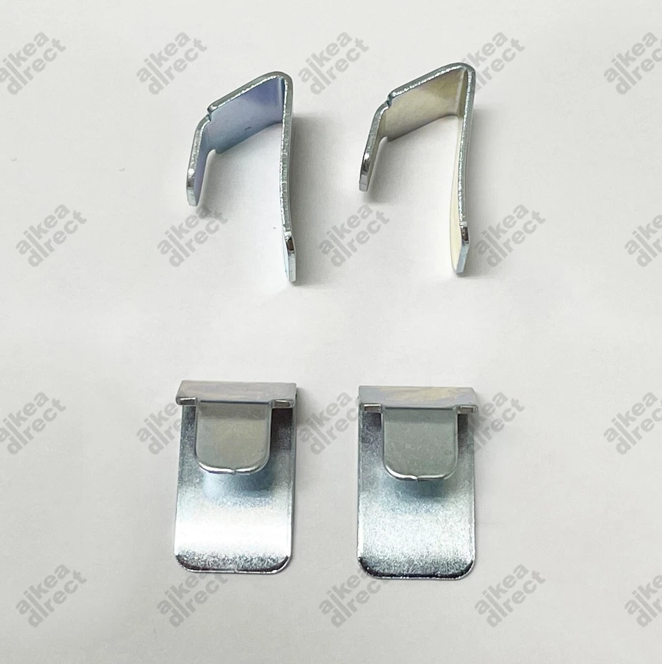 Ikea Shelf clips Fabrikor glass door cabinet # 114594 (4 pack) - NEW USA shipped