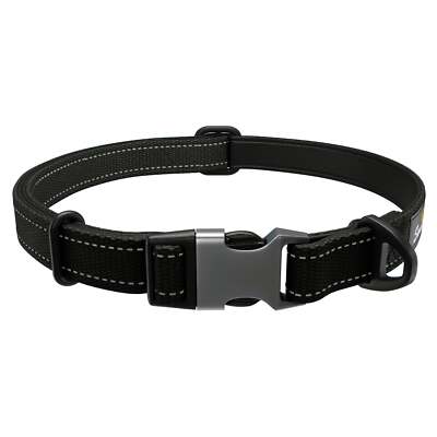 Strong Dog Collar Metal Buckle for Dog Safety Aluminium V-ring,  Reflective UK