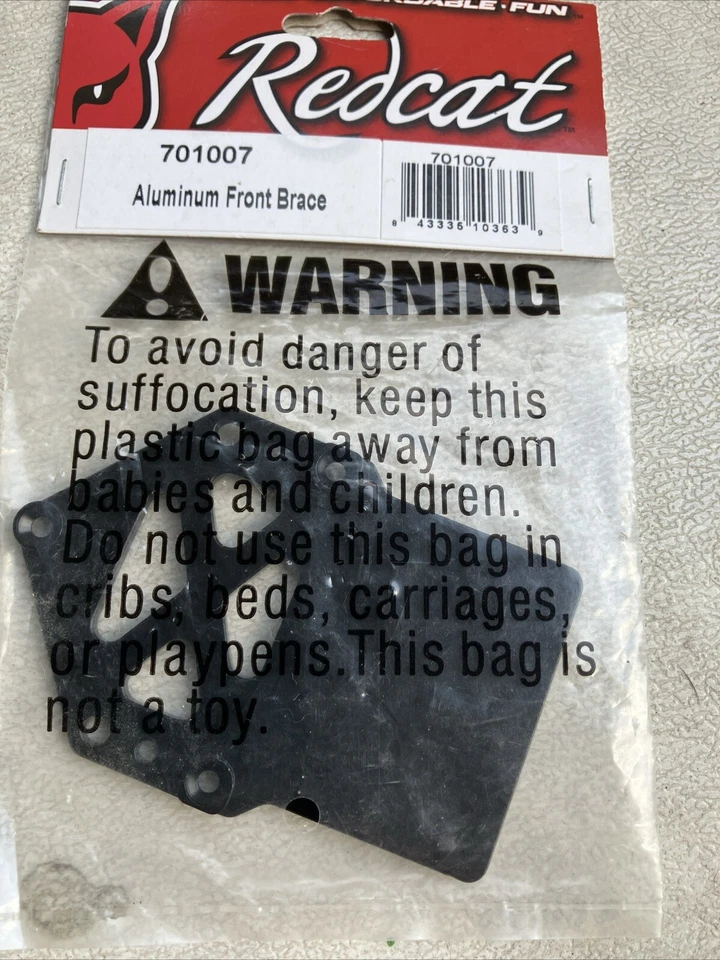 701007 REDCAT Aluminum Front Chassis Brace Dukono, Dukono PRO - Image 2 of 4