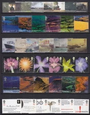 2004 COMMEMORATIVE YEAR SET COMPLETE ( 12 SETS )  UNMOUNTED MINT