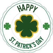 St  Patrick's Day - Direct to Film Print - Happy St. Patrick's Day