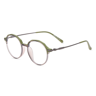 Vintage Round Transition Photochromic Grey Reading Glasses Sunglasses Readers