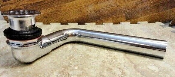 ZURN ЛИТАЯ ЛАТУННАЯ ИНВАЛИДНАЯ КОЛЯСКА LAV СИТЕЧКО Z8746-PC / 1 1/4 «СМЕЩЕНИЕ 17 GA ХРОМ - Изображение 2 из 4