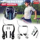 1 Set V Brake Complete Sets Front Rear Lever kit For BMX MTB Bike Bicycle