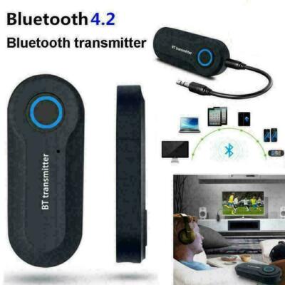 Bluetooth-compatible 4.0 Transmitter Audio Wireless Adapter A2Dp Klinke 3, DE