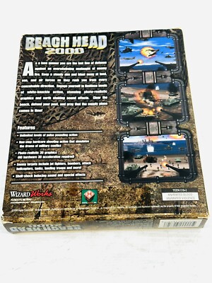Big Box Beach Head 2000 Windows 95 98 PC 2000 Big Box New Factory