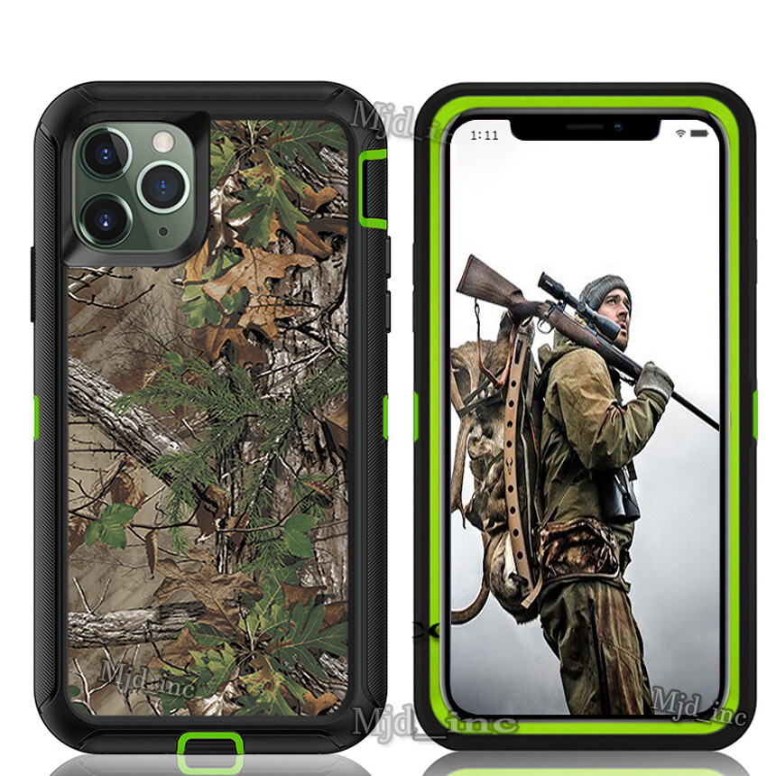 For iPhone 11 Pro/11 Pro Max Case [Clip Fits Otterbox Defender] Holster Camo