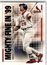 2000 Fleer Impact #32MF Mark McGwire Mighty Fine in '99