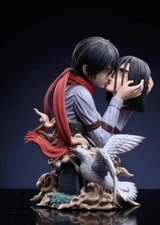 LC Studio Eren Jaeger Mikasa·Ackerman Figure Resin Model Statue Art Designer Toy