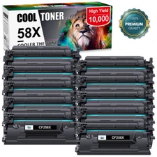 [NO CHIP] CF258A CF258X 58A 58X Toner Compatible With HP Laserjet Pro M404n lot