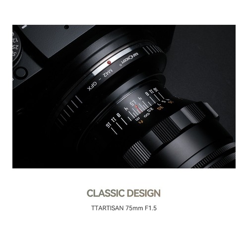 TTArtisan 75mm F1.5 Full Frame Swirly Bokeh All-metal Construction M42-mount US - Picture 6 of 11