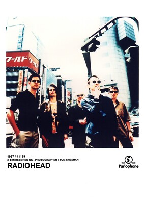 Radiohead - Promo Photo 1997 - OK Computer - The Bends - Pablo Honey - Blur