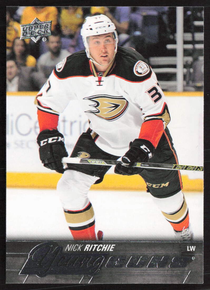 2015-16 Upper Deck #496 Nick Ritchie Young Guns Rookie