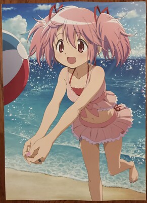 Double Sided Madoka Magica Swimsuit Anime Poster | eBay