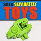 Vtg GI Joe Sci Fi BACK PACK v1 original 1986 Laser Trooper weapon accessory part