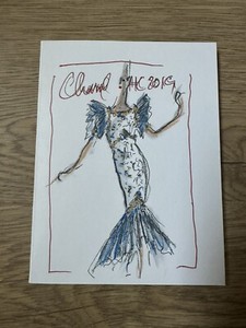 Karl Lagerfeld Drawing | eBay