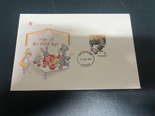(729) 6-4-2025 - UK FDC cover + PHQ card - Alice's in Wonderand