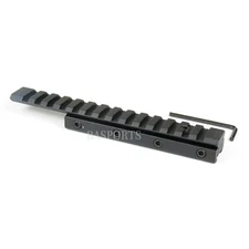 14 SLOT Scope Adapter Rail Mount .22 Crossbow 3/8" Dovetail to 7/8" Weaver