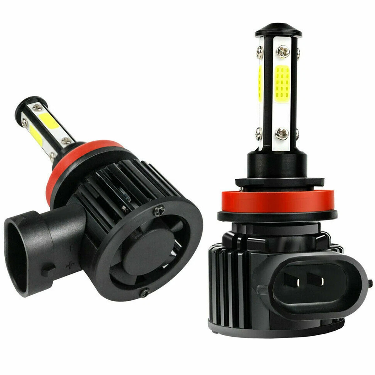 H11 LED Headlight Super Bright Bulbs Kit 330000LM HIGH LOW Beam 6000K