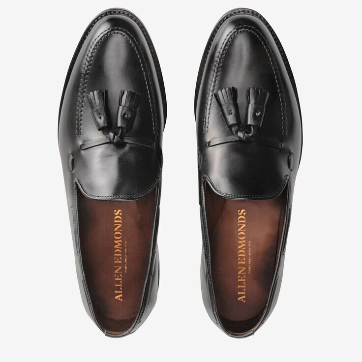Allen Edmonds Grayson Slip-On Loafer, Black, Size 11.5 3A, New, Made in ...