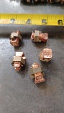  Lot of 5 Panduit SBC6S-C Split Bolt Copper 8Str- 6Sol awg