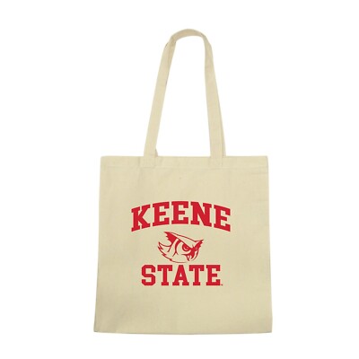 Keene State College Owls Institutional NCAA Team Seal Tote Bag