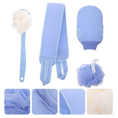  Washcloth Sponges Bath Brush Deep Cleaning Skin Revitalizing Tool