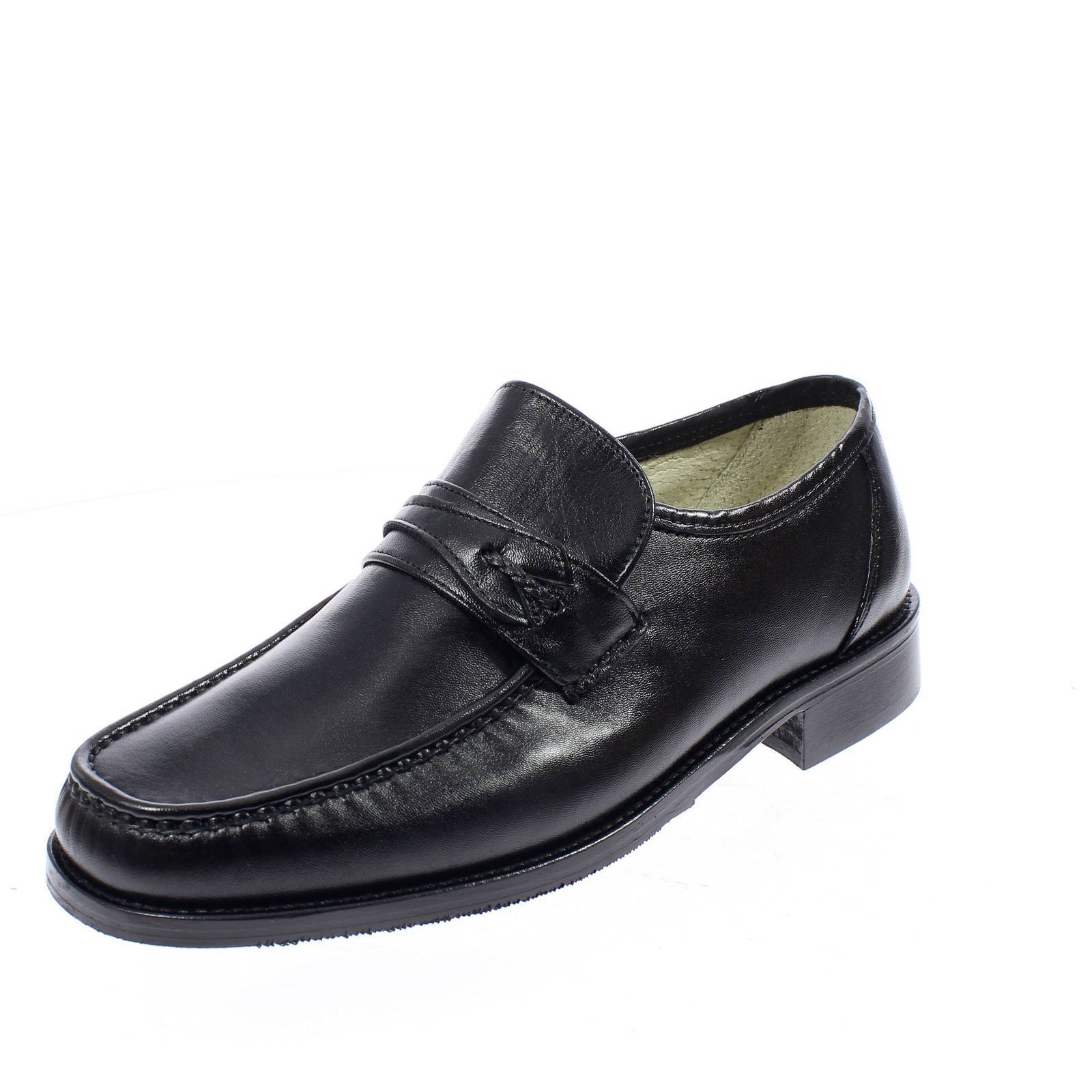 Кебу Мокассини в стиле Пелле Наппа Неро - Талья 44 289 см Scarpe Uomo Mocassini 13690₽