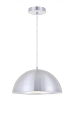 Living District 11.5'' Circa Pendant Ceiling Light Burnished Nickel LDPD2040BN