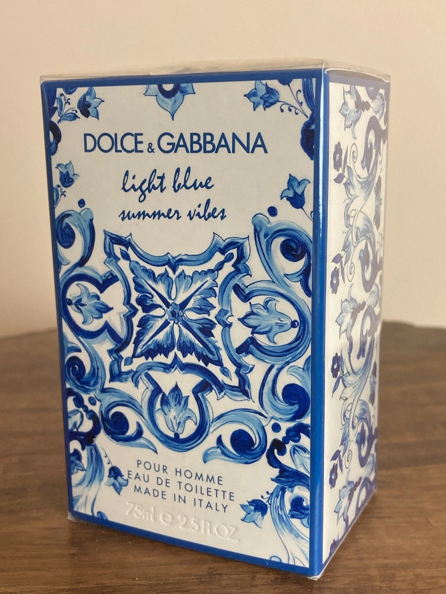 Dolce & Gabbana Light Blue Summer Vibes Pour Homme Eau de Toilette male 