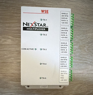 NexStar WSE Multiplexer Module Control System, +28 VDC