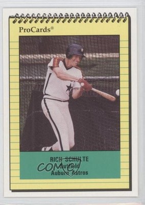1991 ProCards Minor League Rich Schulte #4287 0f4
