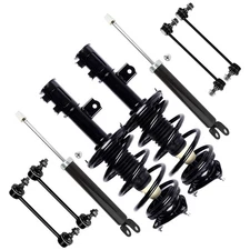 For 2007-2010 Hyundai Elantra Front Struts Rear Shocks Sway Bar Links Kit